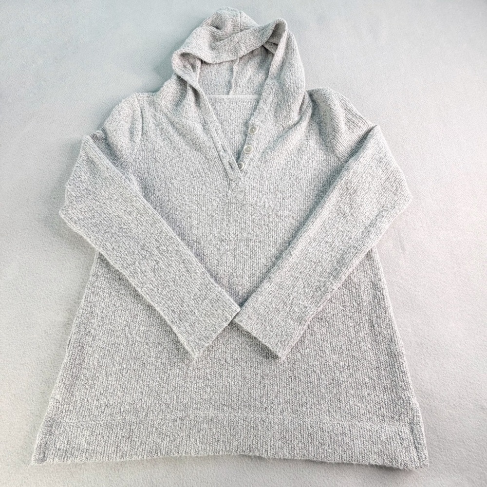 Loft Hoodie Women’s Medium Gray Loungewear Cozy Athletic Workout Outdoors